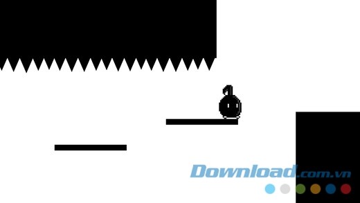 Game hành động YASUHATI có thiết kế đồ họa cổ với tông màu đen trắng chủ đạo