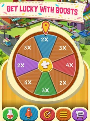 Quay bánh xe may mắn để nhận được booster đặc biệt