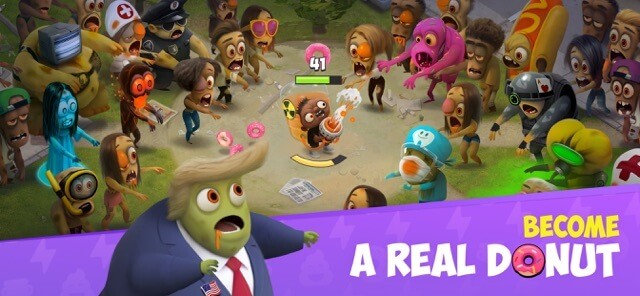 Bạn cũng giống như một chiếc donut mà các thây ma tranh giành