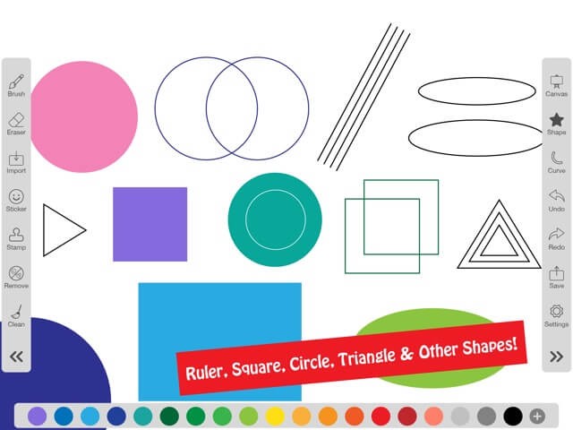 Ứng dụng hỗ trợ vẽ tất cả các hình dạng