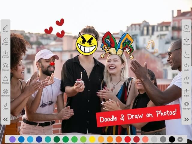 Vẽ nguệch ngoạc lên ảnh tạo ra tác phẩm thú vị