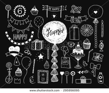 Doodle Art sinh nhật