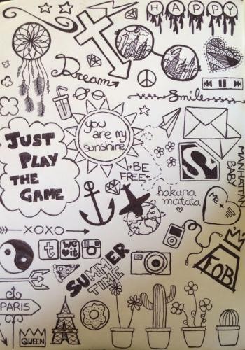 Doodle Art sinh nhật