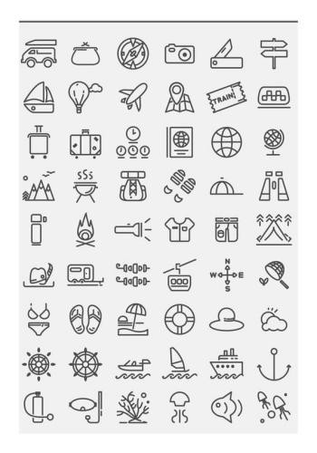 Bộ hình Doodle Art