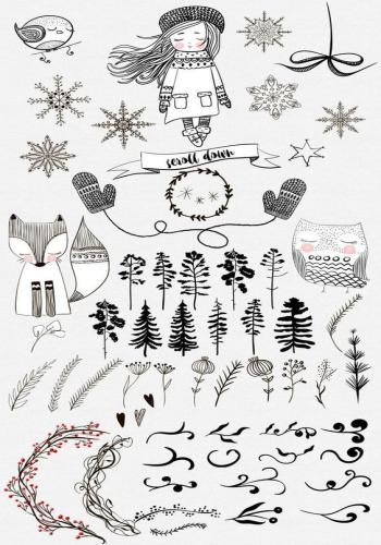 Doodle Art sinh nhật