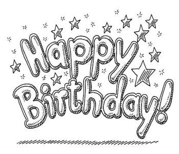 Bộ sưu tập Doodle Art sinh nhật