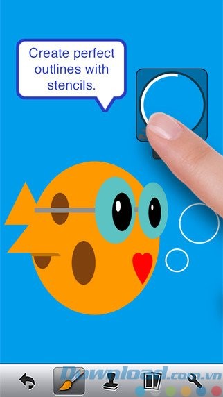 Vẽ hình khối bằng khuôn tô