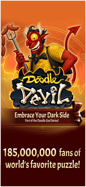 Trở thành chúa quỷ phá hủy thế giới trong game Doodle Devil