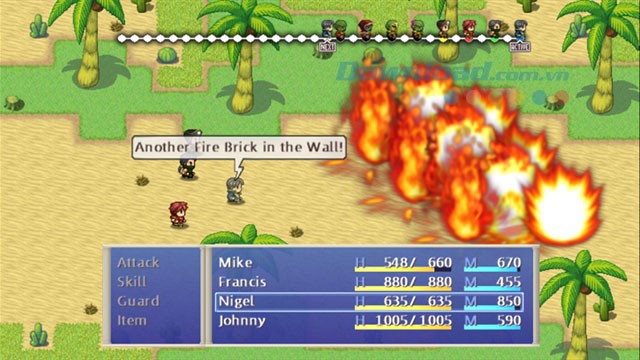 Giao diện game Doom and Destiny