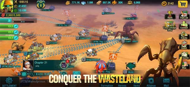 Chinh phục toàn bộ vùng đất Wasteland với trí tuệ và sự dũng cảm của bạn