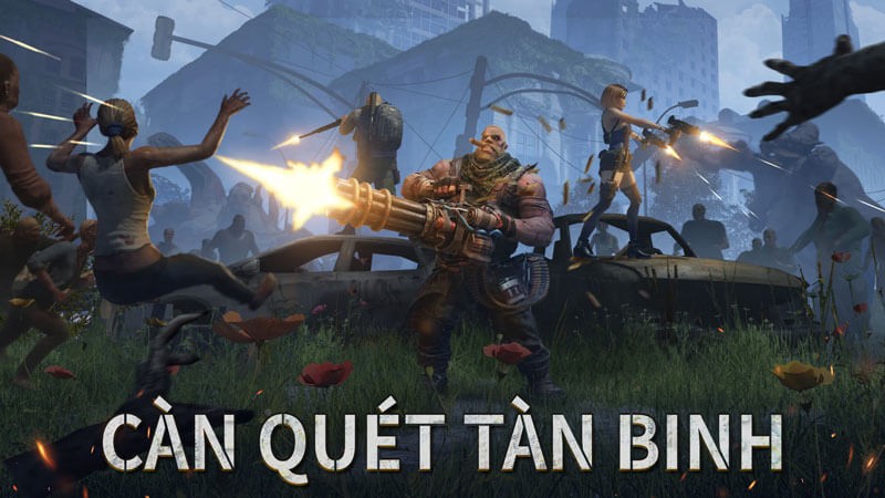 Bối cảnh tận thế xác sống sinh động, chân thực