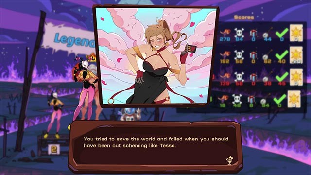 Lựa chọn của người chơi sẽ tác động đến số phận nhân vật và kết thúc của câu chuyện