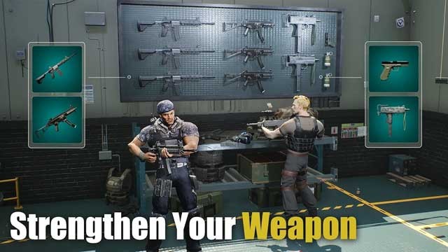 Nâng cấp vũ khí của bạn để hạ gục zombie một cách chính xác hơn