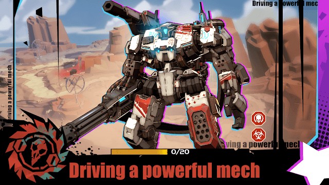 Chiến đấu cùng những con mech mạnh mẽ