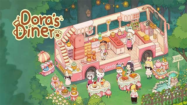 Dora’s Diner là game quản lý nhà hàng di động dễ thương