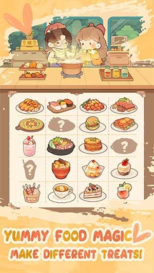 Mở khóa nhiều món ăn