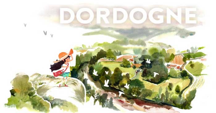 Dordogne là game phiêu lưu kể chuyện phong cách màu nước