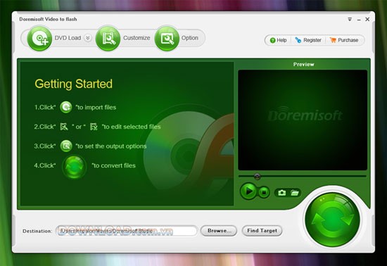 Doremisoft DVD to Flash Converter