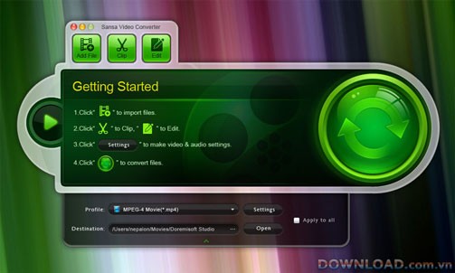 Doremisoft Mac Sansa Video Converter