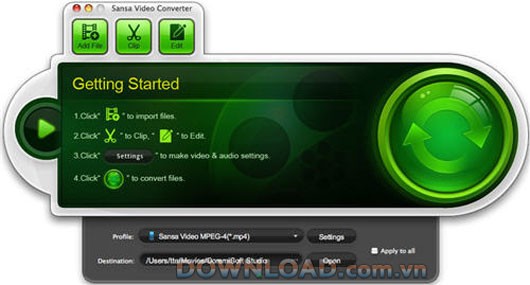 Doremisoft Mac Sansa Video Converter