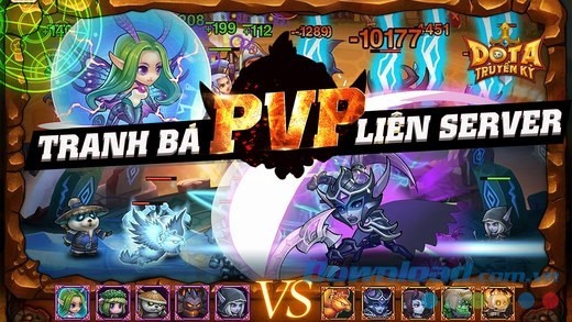 Tranh bá PvP xếp hạng, PvP liên server