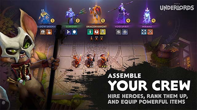 Dota Underlords mới nâng cấp khả năng của anh hùng và sửa nhiều lỗi khác