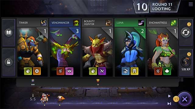 Sau mỗi mùa Dota Underlords, chúng ta sẽ nói lời tạm biệt với một vài vị tướng để chào đón các anh hùng mới