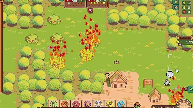 Giúp các cư dân Pip chống lại hàng trăm thử thách của mẹ thiên nhiên