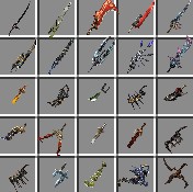 dotHack Weapons Mod Minecraft: Thêm hơn 600 vũ khí độc đáo
