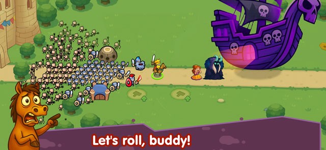 Các loại tháp và anh hùng có thể được phát triển