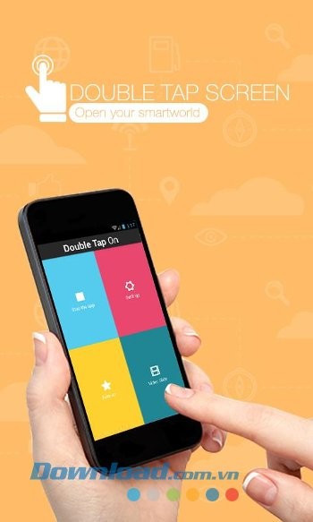 Sử dụng Double Tap Screen On and Off để bảo vệ nút nguồn