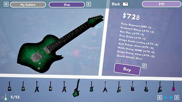 Cùng Gigi sửa đàn và mở khóa những cây đàn mạnh mẽ trong Double Whammy game