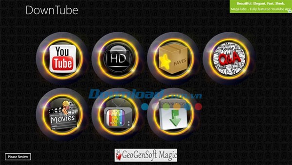 DownTube for Windows 8