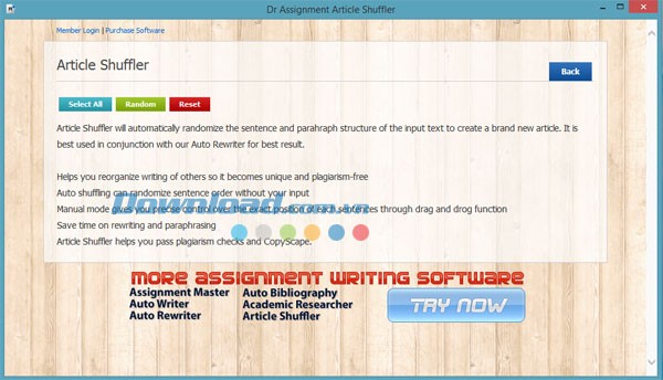 Dr Assignment Article Shuffler