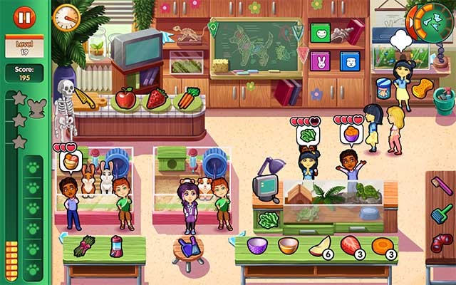 Tiếp quản bệnh viện thú cưng và quản lý trong Dr. Cares - Amy's Pet Clinic