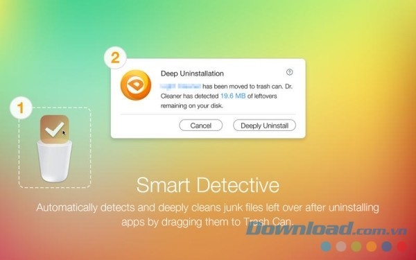 Dr. Cleaner cho Mac sở hữu công nghệ nhận dạng tệp tin thông minh