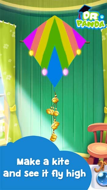 Làm con diều nhiều màu sắc và thả diều sau khi hoàn thành