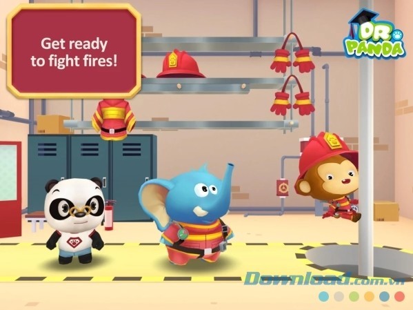 Tải Dr. Panda Firefighters cho Android và trải nghiệm nhiệm vụ cứu hỏa