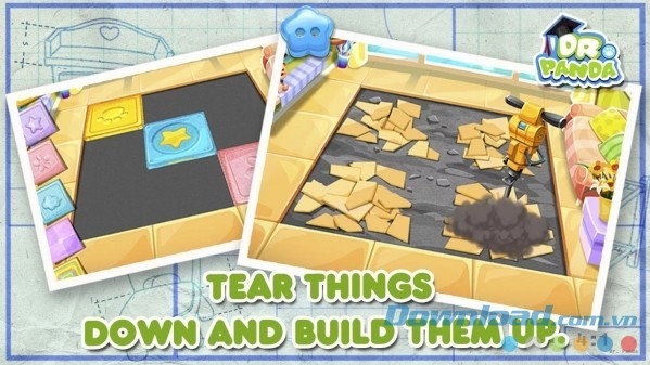 Dr. Panda Handyman cho Android để trí sáng tạo của các bé được bay cao, bay xa