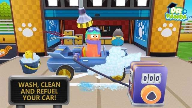 Rửa xe, làm sạch và đổ đầy nhiên liệu sau mỗi cuộc đua