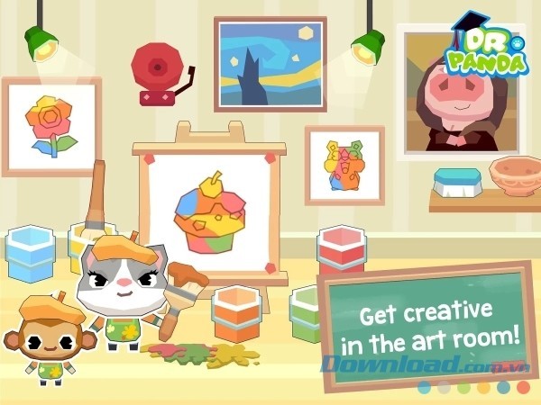 Tải Dr. Panda School cho Android và tham gia nhiều hoạt động hấp dẫn