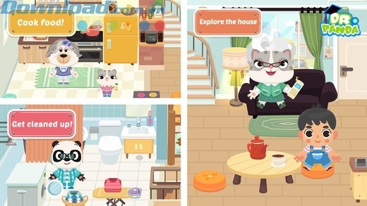 Khám phá nhiều địa điểm khác nhau, từ nhà, cho tới công viên