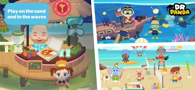 Vui chơi trên bãi biển