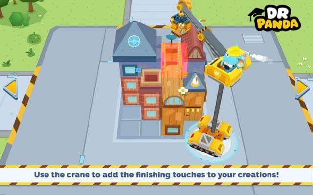 Sử dụng máy trục để hoàn thiện công trình