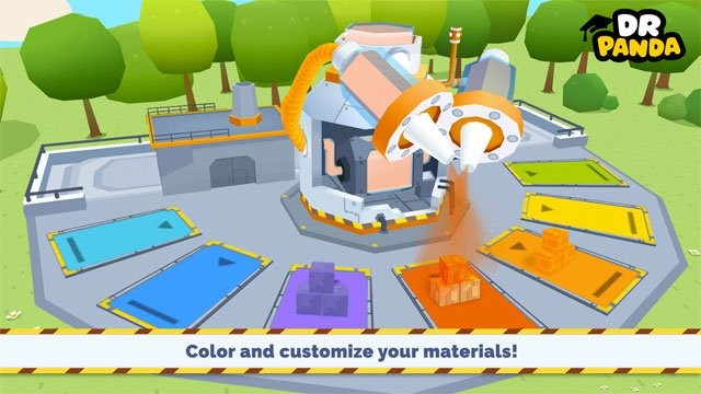 Lựa chọn màu sắc và tùy chỉnh vật liệu xây dựng