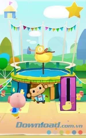 Dr. Panda's Carnival cho Android tổ chức rất nhiều game vui thú vị