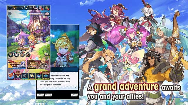 Dragalia Lost là game ARPG đặc sắc lấy bối cảnh một thế giới giả tưởng kỳ diệu
