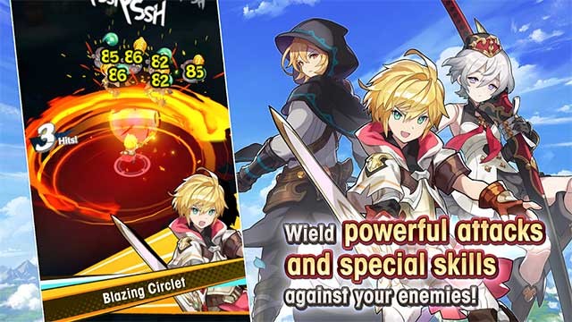 Sử dụng những đòn tấn công độc đáo để hạ gục kẻ thù