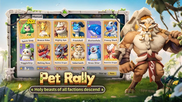 Đội hình Pet mạnh mẽ của bạn.