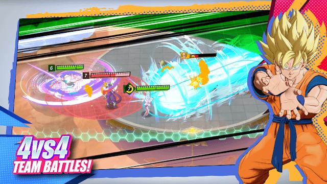 Dragon Ball: Gekishin Squadra là game MOBA chiến thuật thời gian thực dựa trên IP Dragon Ball nổi tiếng